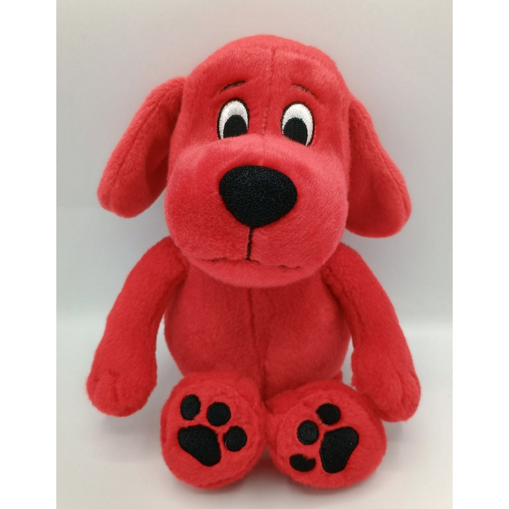 10" 2022 Aurora Clifford The Big Red Dog Beanbag Plush Puppy 5